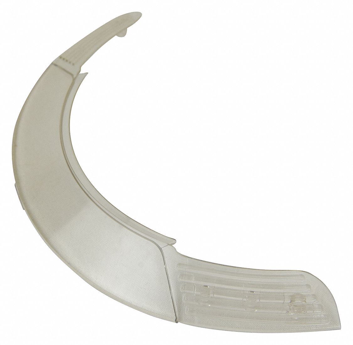 VISOR, FOR ABOVEVIEW FULL-BRIM HARD HAT, CLEAR TINT, POLYCARBONATE