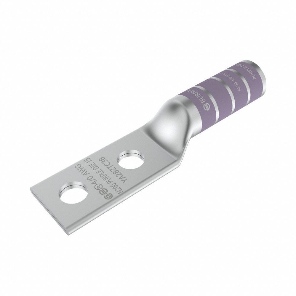 For 4/0 AWG, Stranded Wire, Compression Lug - 895M02|YA282NTC38 - Grainger