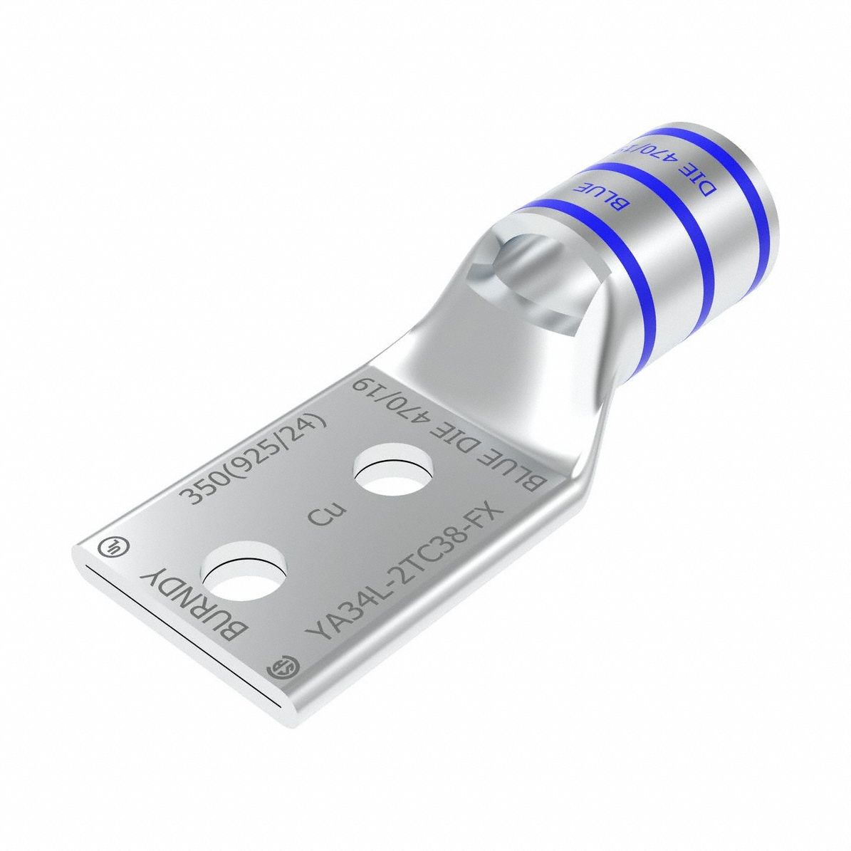 For 500 kcmil, Stranded Wire, Compression Lug - 895M58|YA34L2TC38FX ...