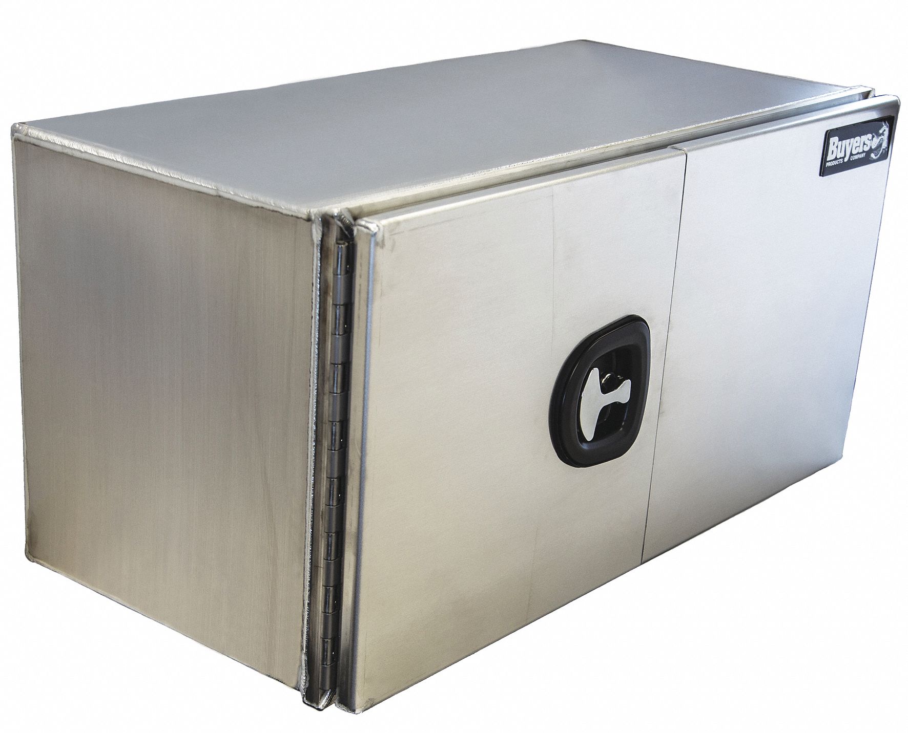 BUYERS PRODUCTS Truck Box, Stainless Steel, Silver, Drop Door, 20 cu ft