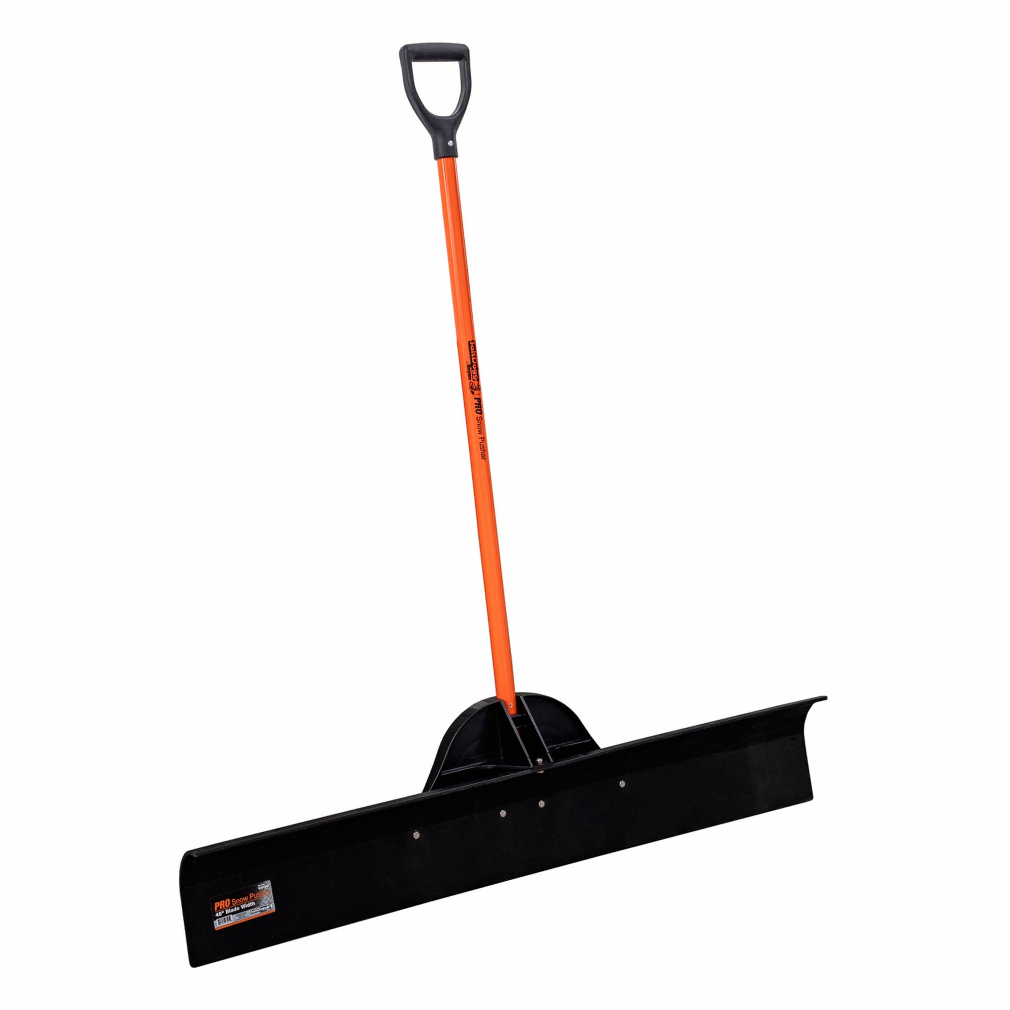 SNOW PUSHER SHOVEL,8 5/8 IN H,48 IN W