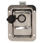 POINT LATCH, TRUCKS AND TRAILERS, 1 YEAR WARRANTY, 3.63 X 4.75 IN, 3.00 X 3.20 IN, STAINLESS STEEL