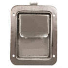 FLUSH LATCH, TRUCKS, TRAILERS, RUST RESISTANT, 4.25 X 5.50 IN, 3.69 X 3.75 IN, STAINLESS STEEL