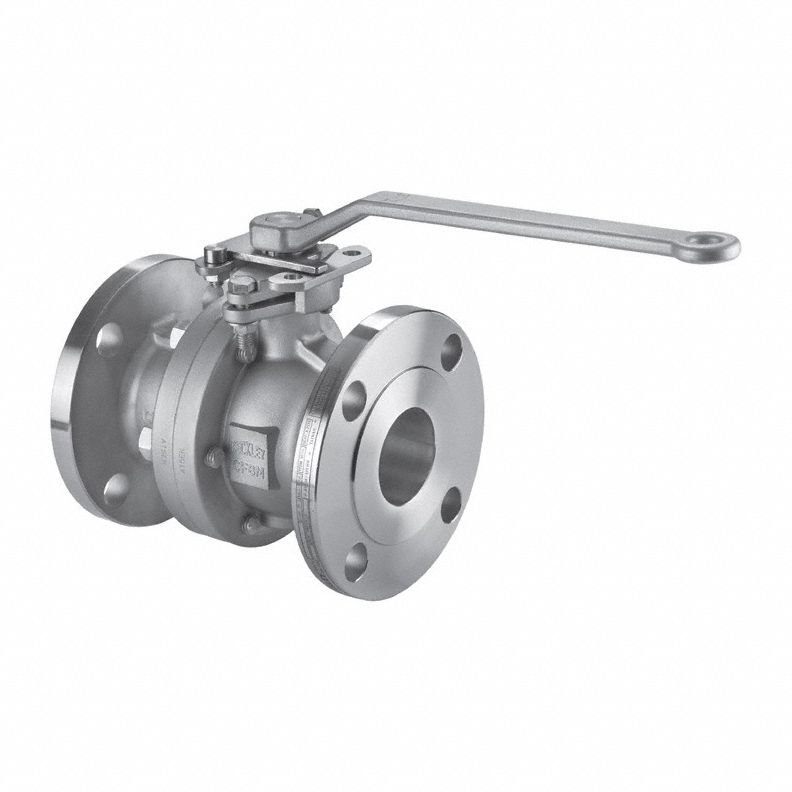 KECKLEY, 6 in, Carbon Steel, Manual Two-Way Ball Valve - 52RV71 ...