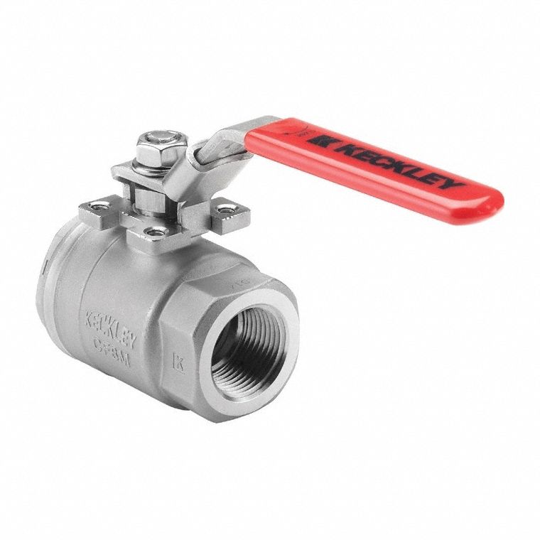 KECKLEY BVS2THFCSRGSL-125 Ball Valve,1-1/4