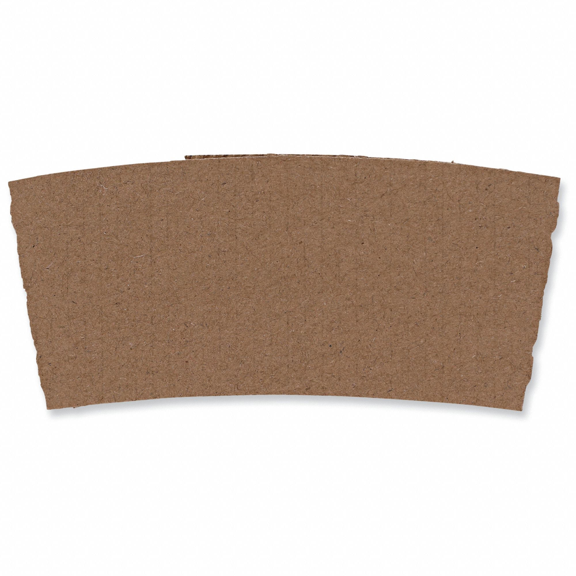 Cup Sleeve: 20 oz Capacity, Brown, Paper, Patternless, 1, 200 PK