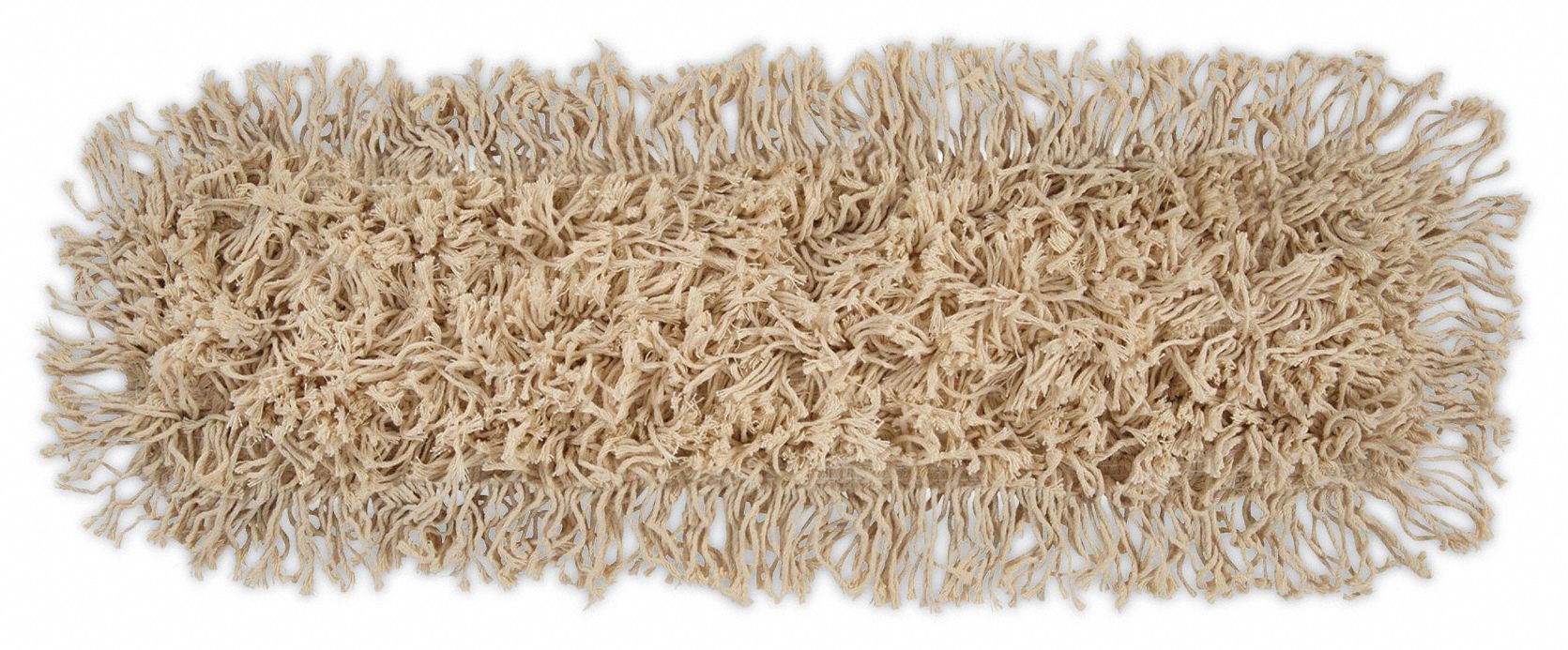 Industrial Dust Mop Head, White, Cotton