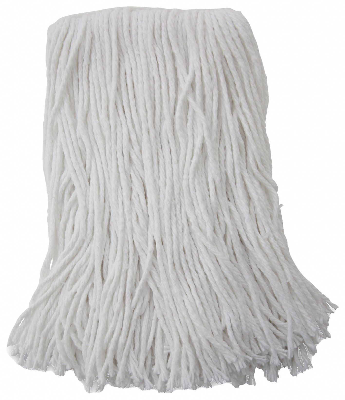 Mop Head, White, Rayon, PK12