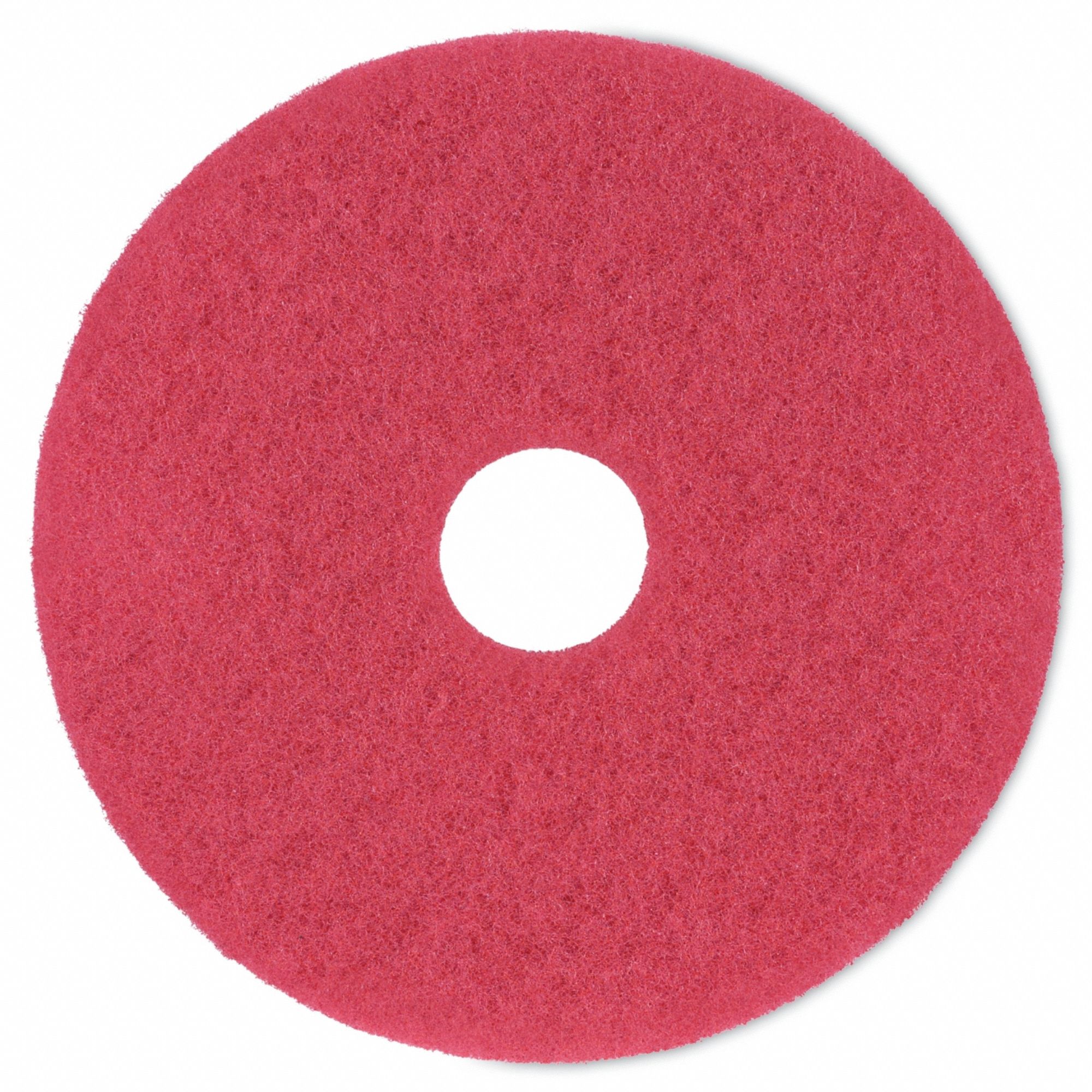 PREMIERE PADS, Cleaning/Buffing, Red, Buffing Pad 51EE42PAD 4017 RED Grainger