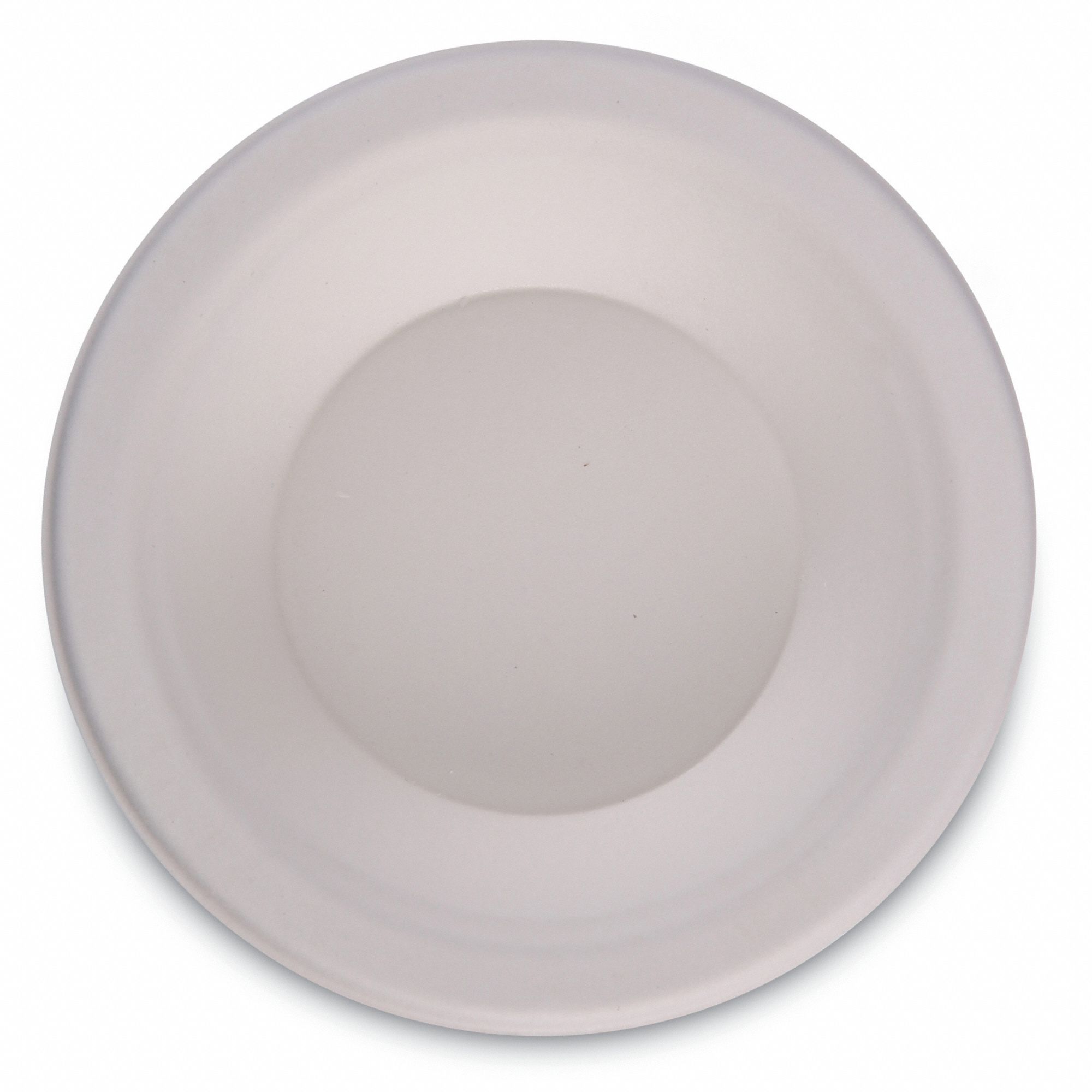 Disposable Bowl: Fiber, Unwrapped, 12 oz Bowl Capacity, White, Patternless, 1,000 PK