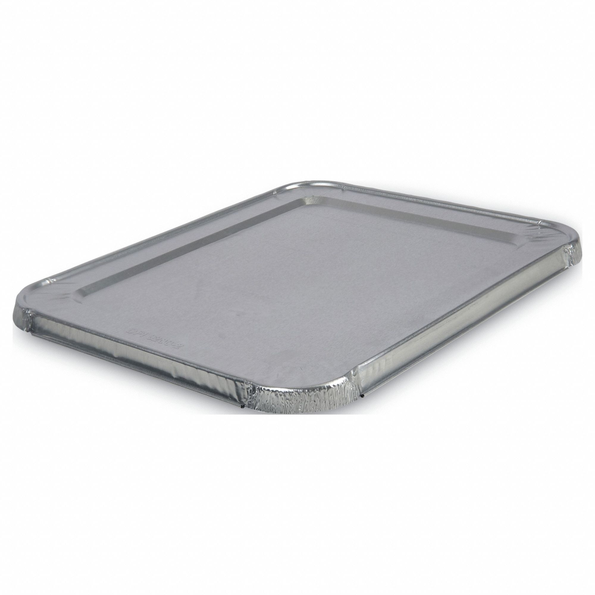Pan Cover: Aluminum, Fits Half Pan Size, 100 PK