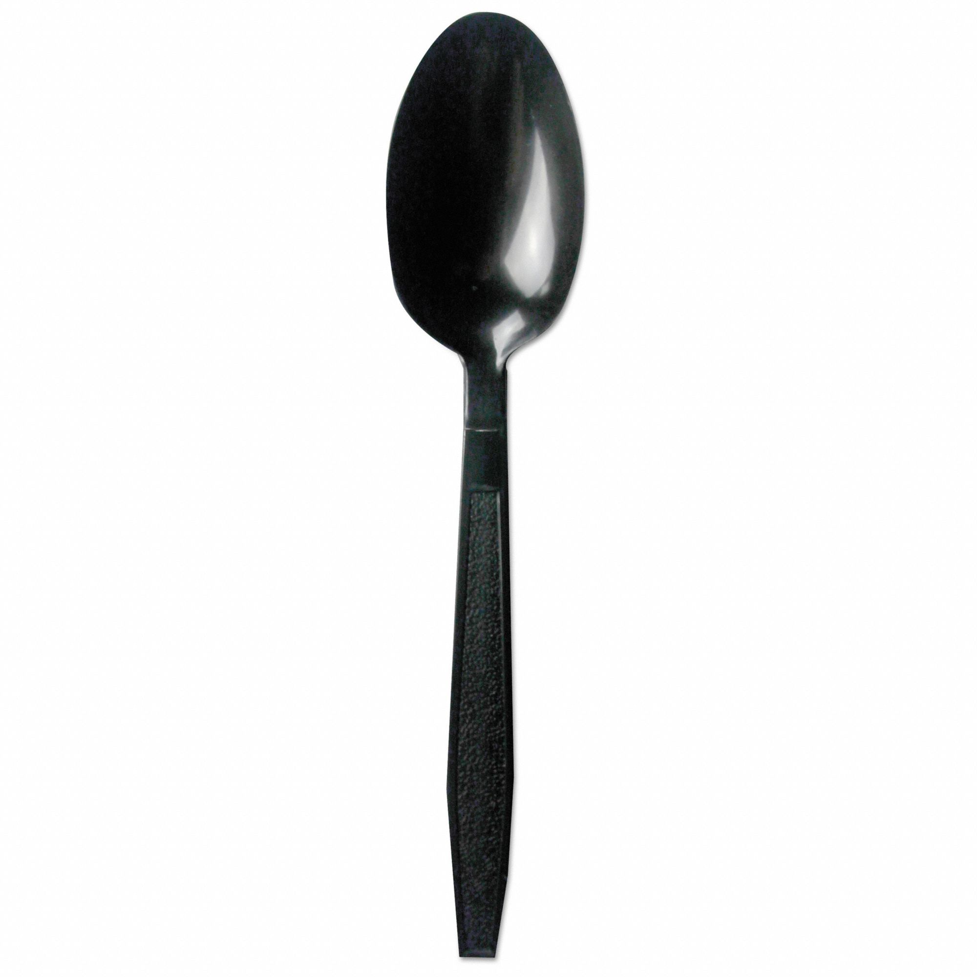 GRAINGER APPROVED Disposable Teaspoon Teaspoon, Unwrapped, Heavy Wt