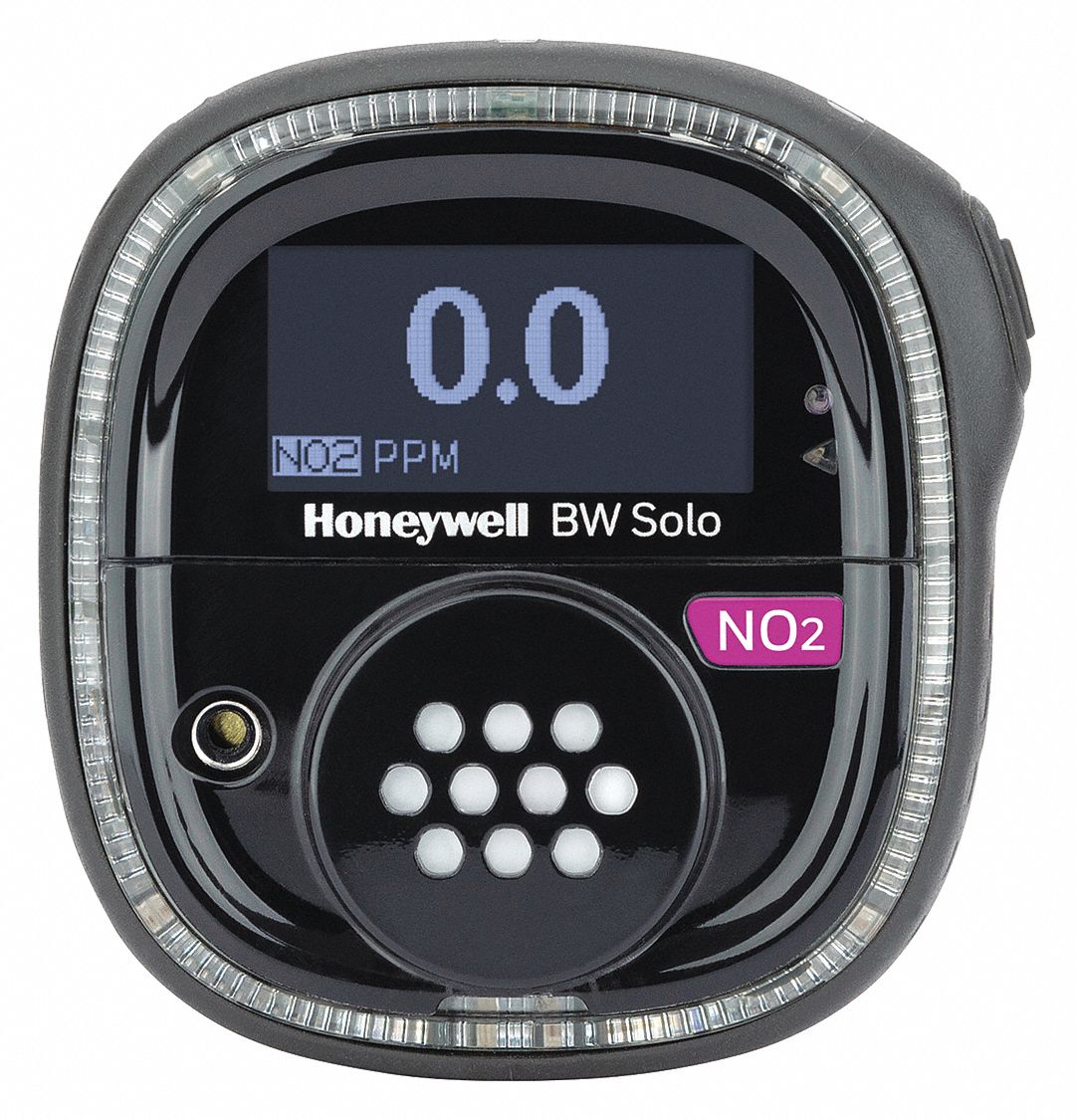 SINGLE GAS DETECTOR, NO2, CSA, LCD, 0 TO 100 PPM, BLACK, 2 45/64 X 2 39/64 X 1 39/64 IN