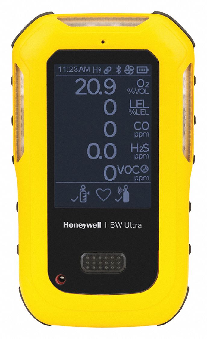 GAS DETECTOR,GAS TYPE O2/LEL/H2S/CO/SO2