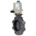 Flanged PVC Electrically Actuated Butterfly Valves