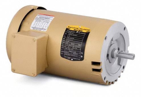 General Purpose Motor: Open Drip Proof, 1 1/2 HP, 1, 760 Nameplate RPM, 230V AC/460V AC