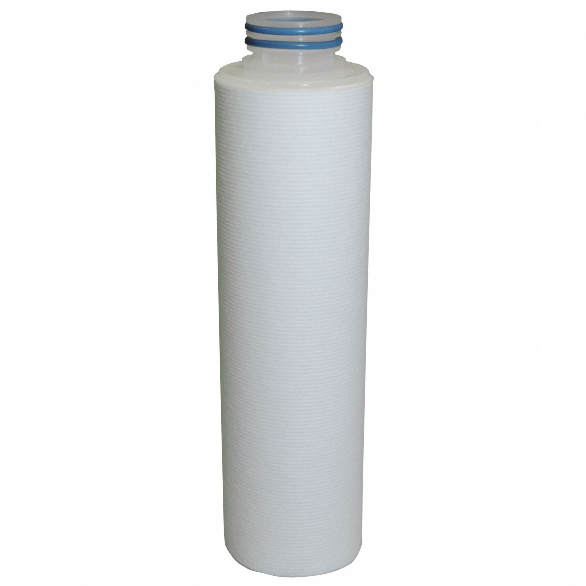 Filter Cartridge: String Wound, 1,000 gpm, 190 micron, 20 in Overall Ht, 176°F Max Temp