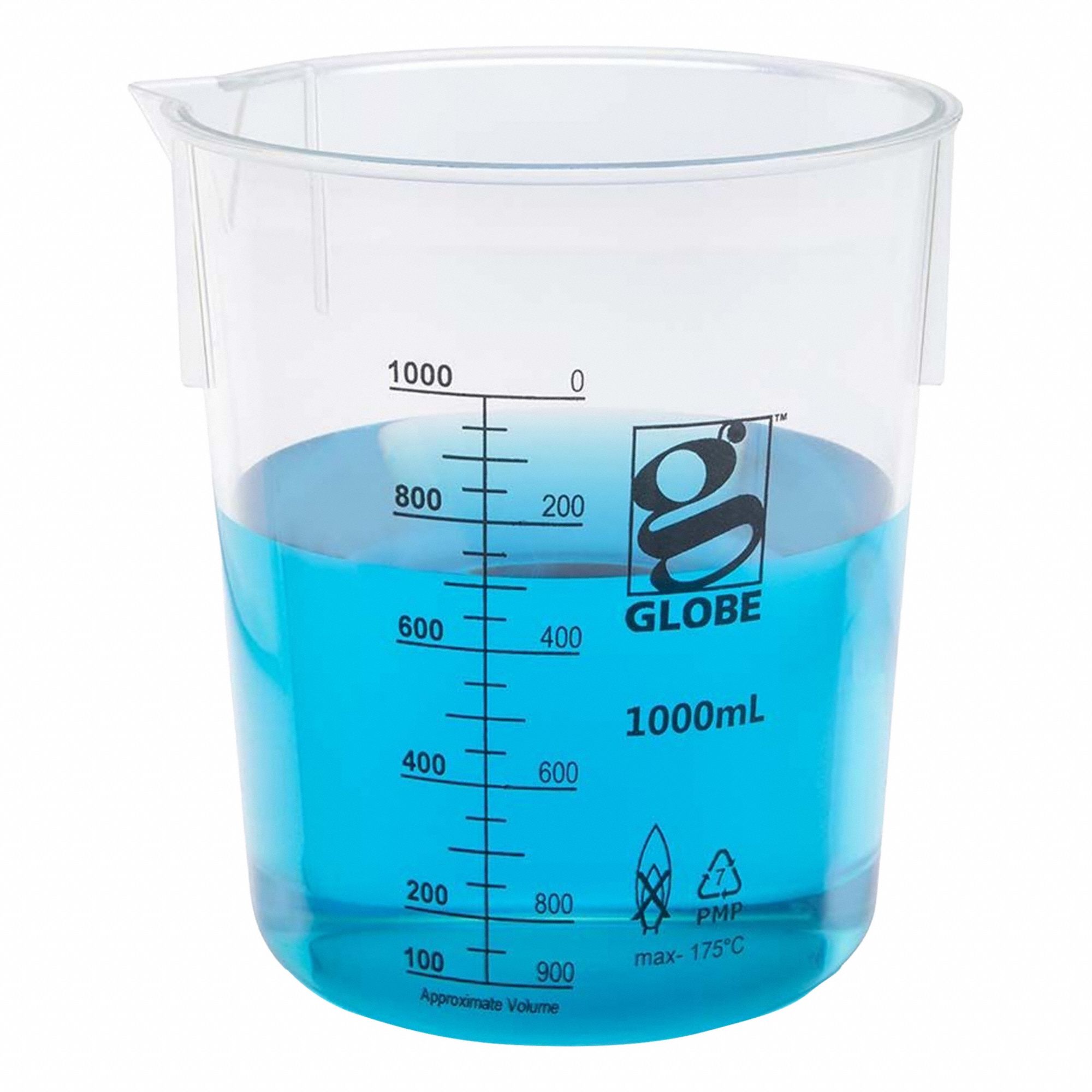 Beaker Plastic Colorless PK6