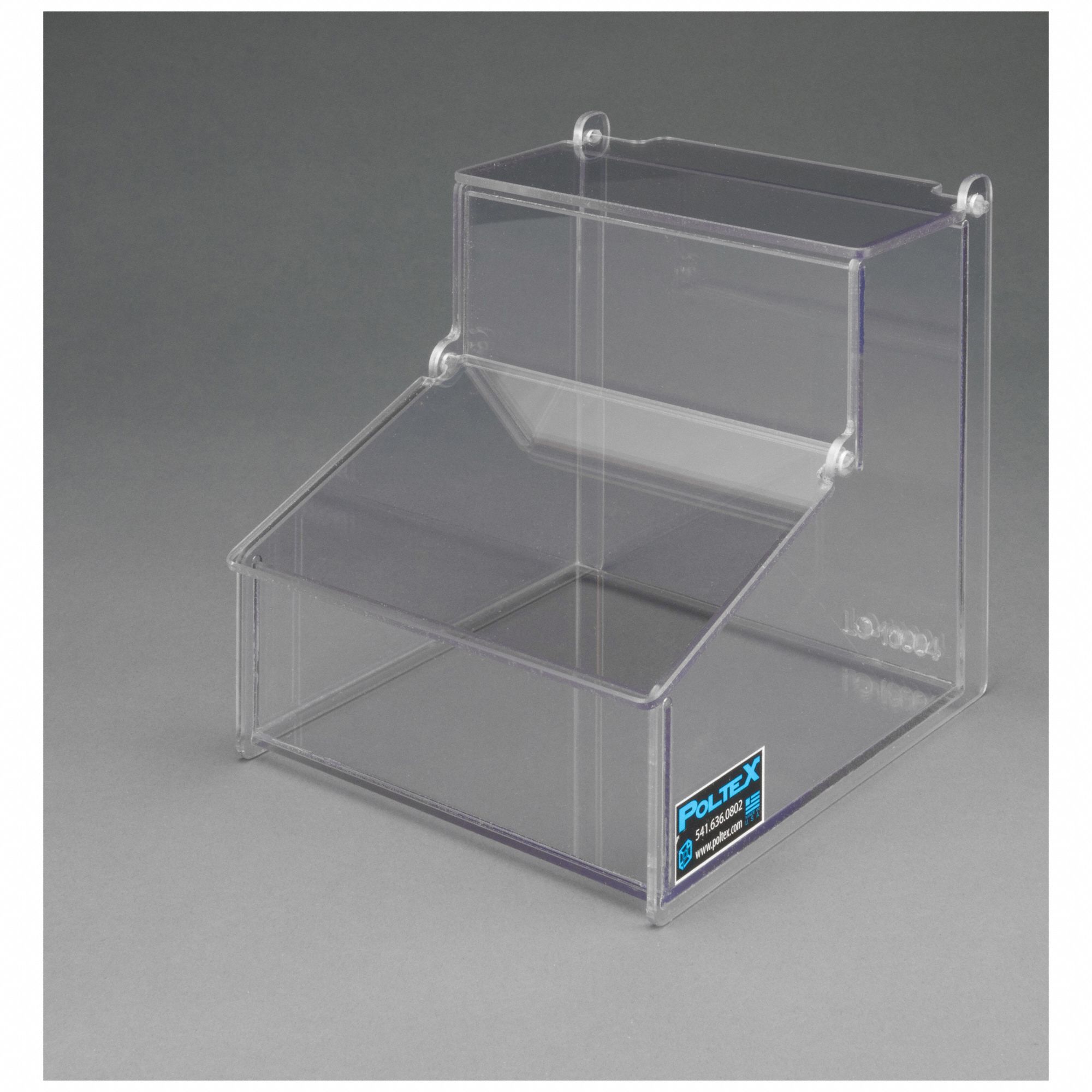 7 in Overall Wd, 7 in Overall Ht, Benchtop Bulk Storage Bin 798L15