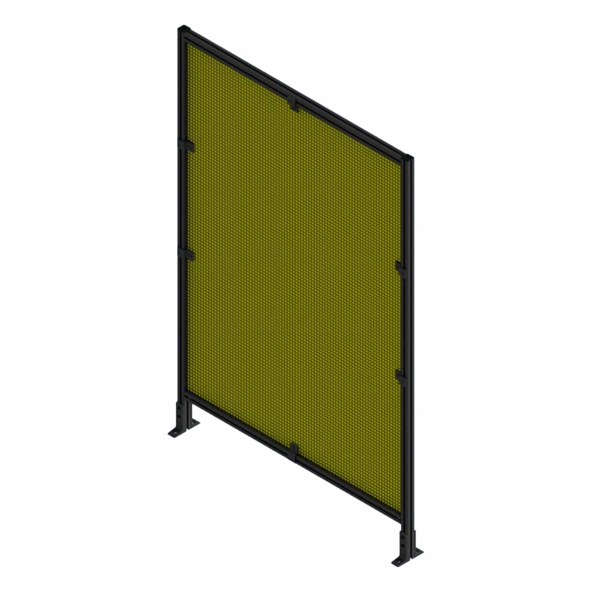 Stand-Alone, Black, T-Slot Framing System Panel - 904X58|48247 - Grainger