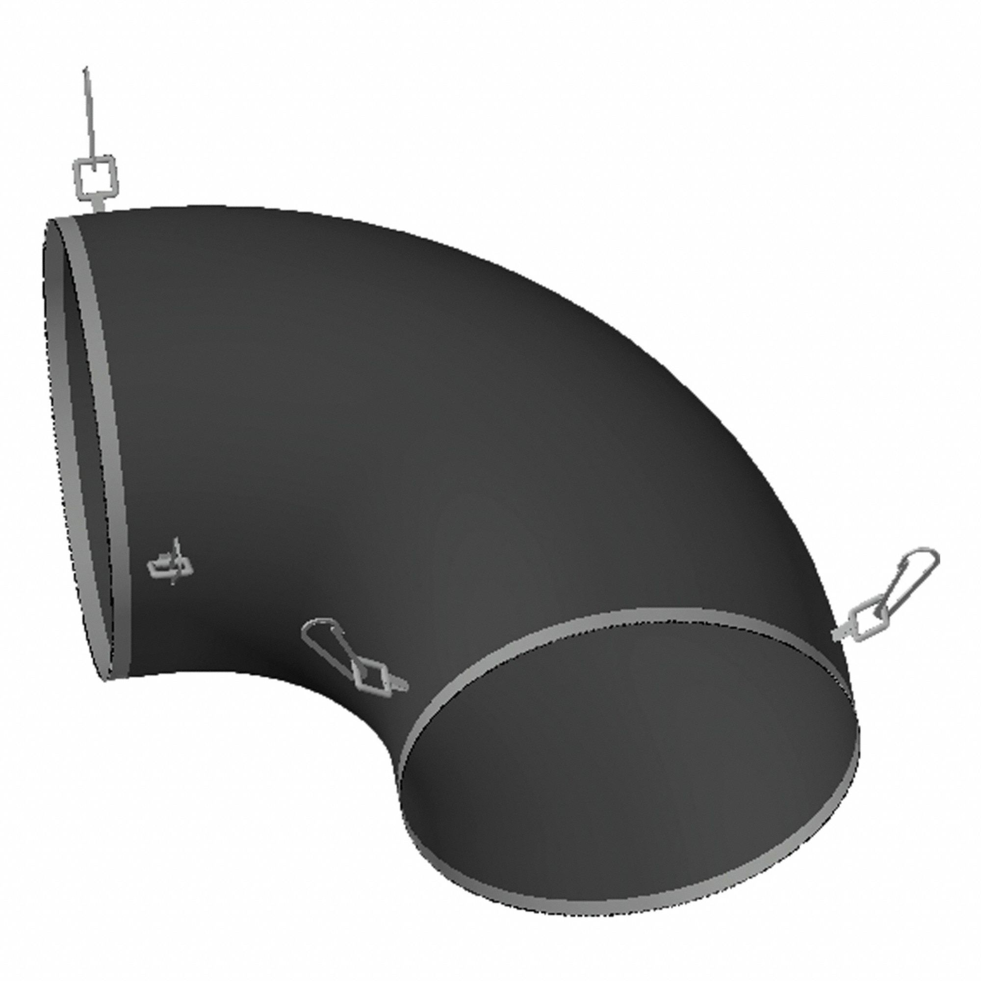 Nano sox for 36 in duct dia 36 in inlet dia 90 degree elbow 813ma4