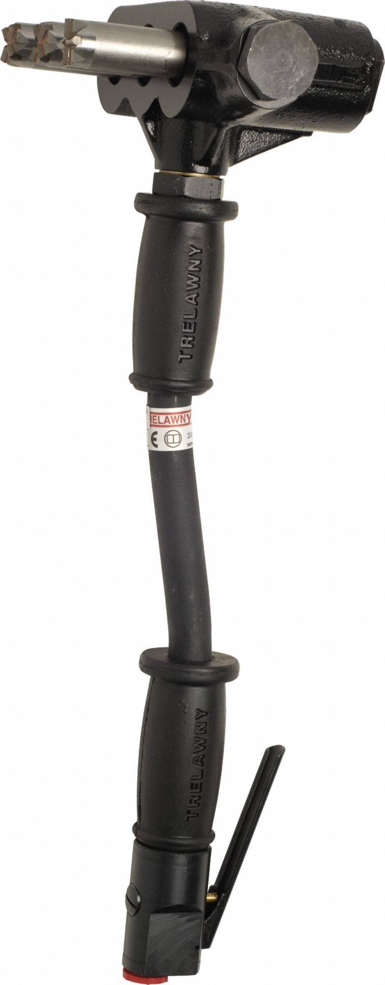 Pneumatic Scabbling Hammer: 100 sq ft/hr Area per Hour, 7, 200 bpm, 1/4 in