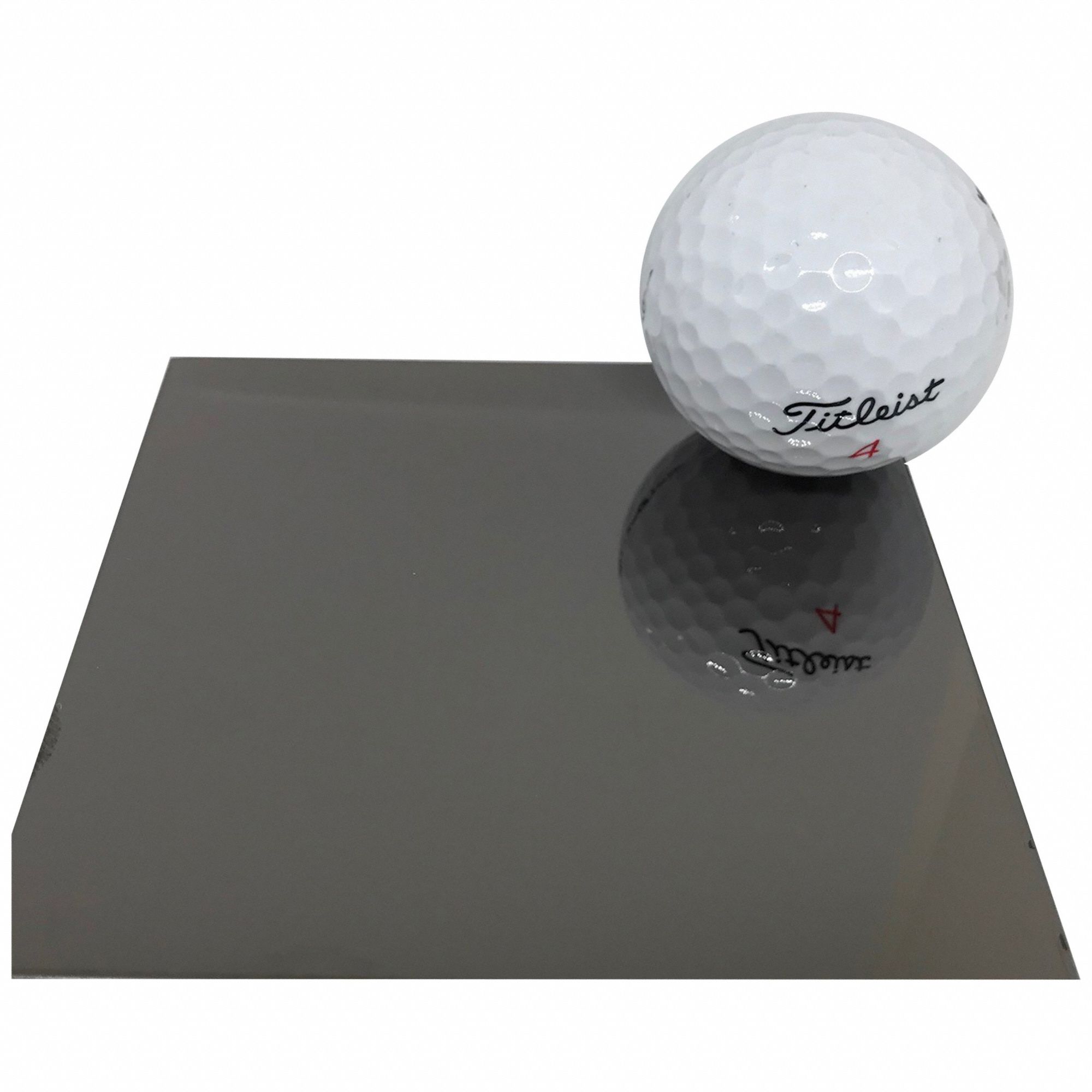 Stainless Steel Sheet, 10 ft - L: Black, 4 ft x 10 ft Nominal Size (WxL), 0.035 in Thick, Mirror, BA