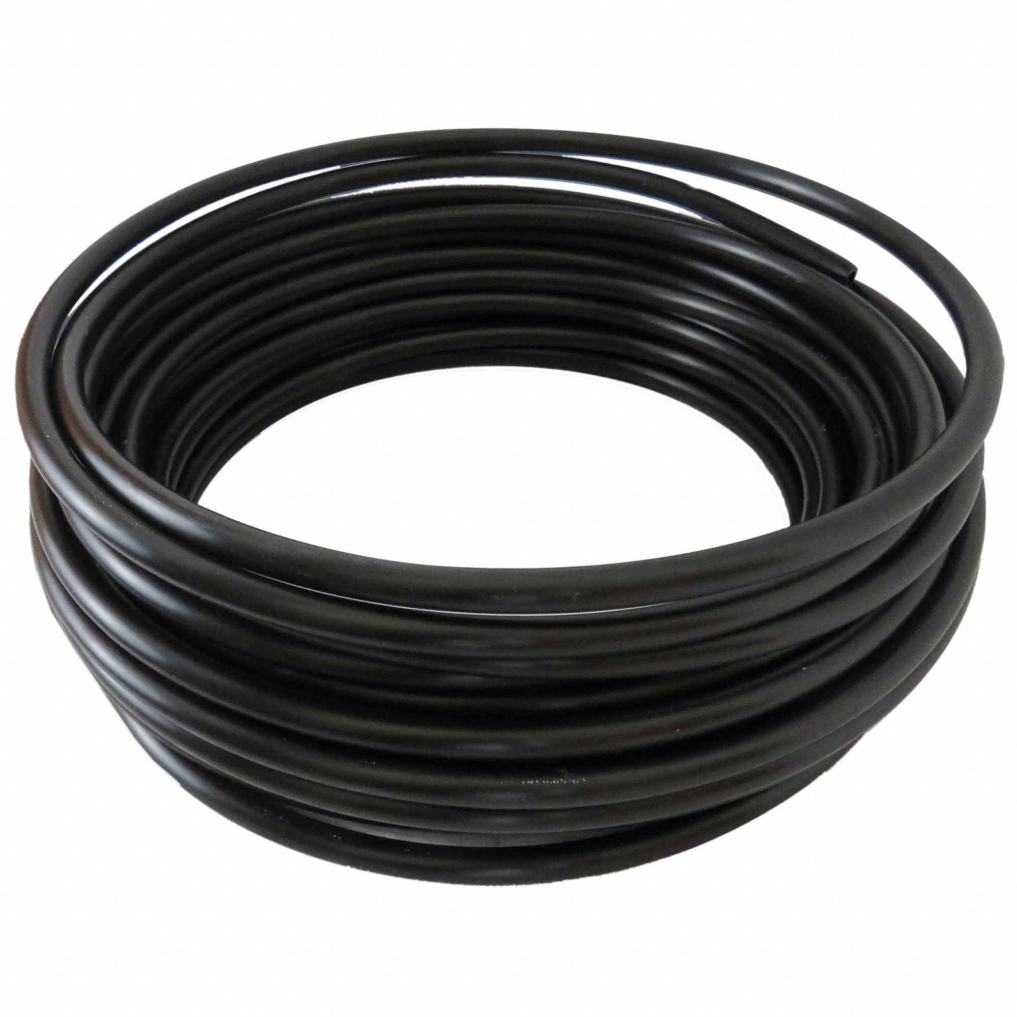 PP, Black, Tubing 797ND6152225037525 Grainger