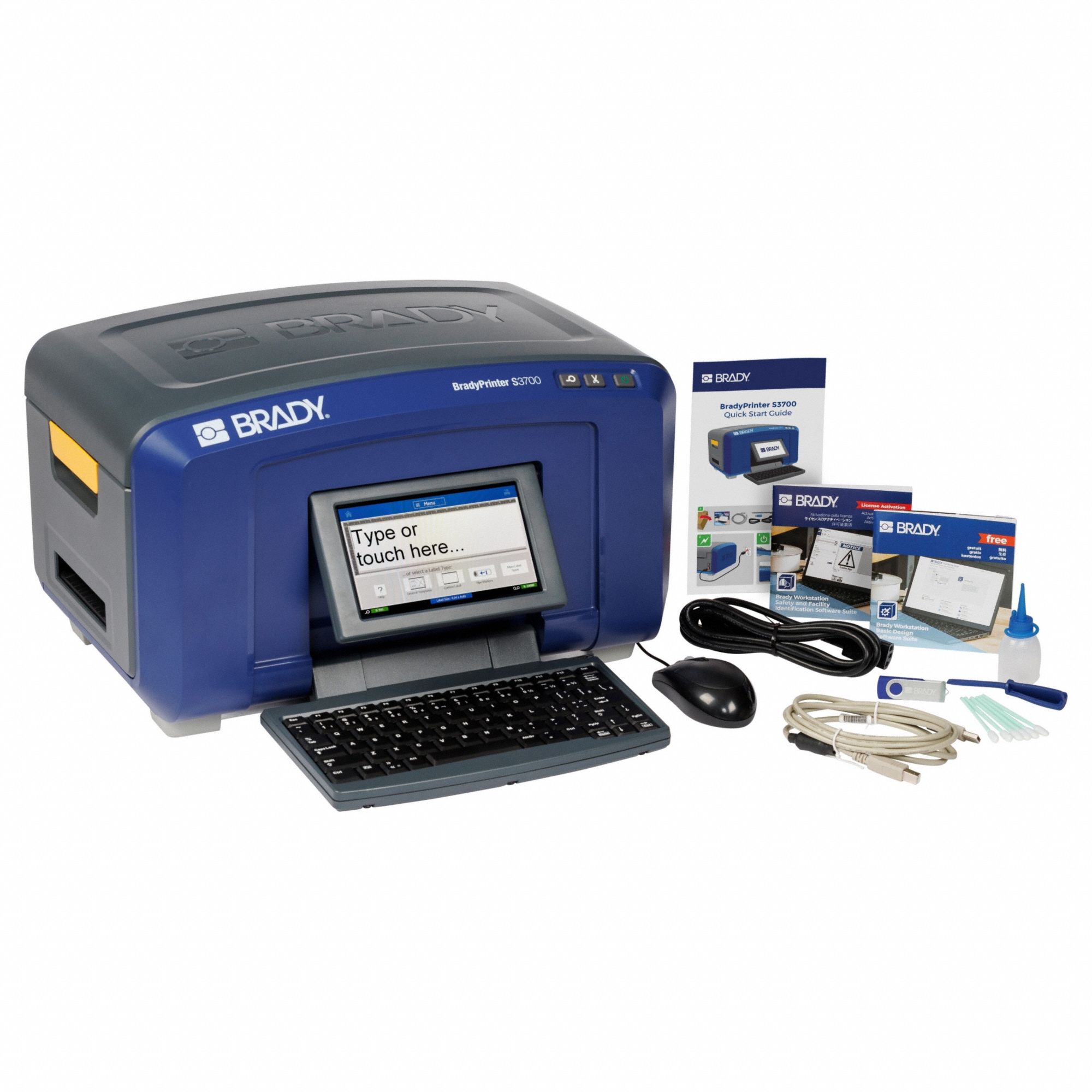 IMPRIMANTE D'ETIQUETTE, BL, GR