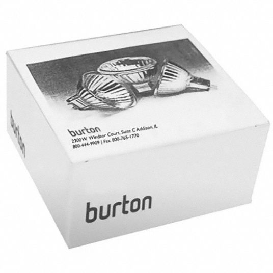 BURTON Halogen MR16 Halogen Bulb 35FV13 0007006PK Grainger