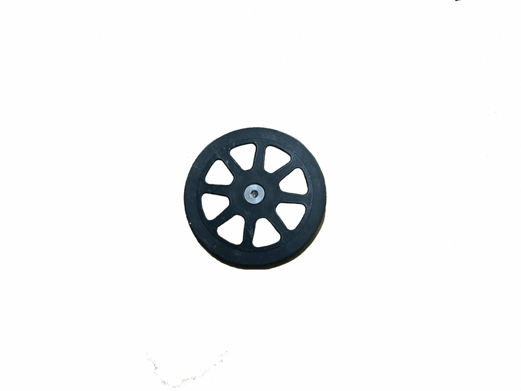 Wheel: Wheel, Black, Concrete Scanner, C-THRUE Concrete Scanner, 1 Pieces, 5 in Overall Lg