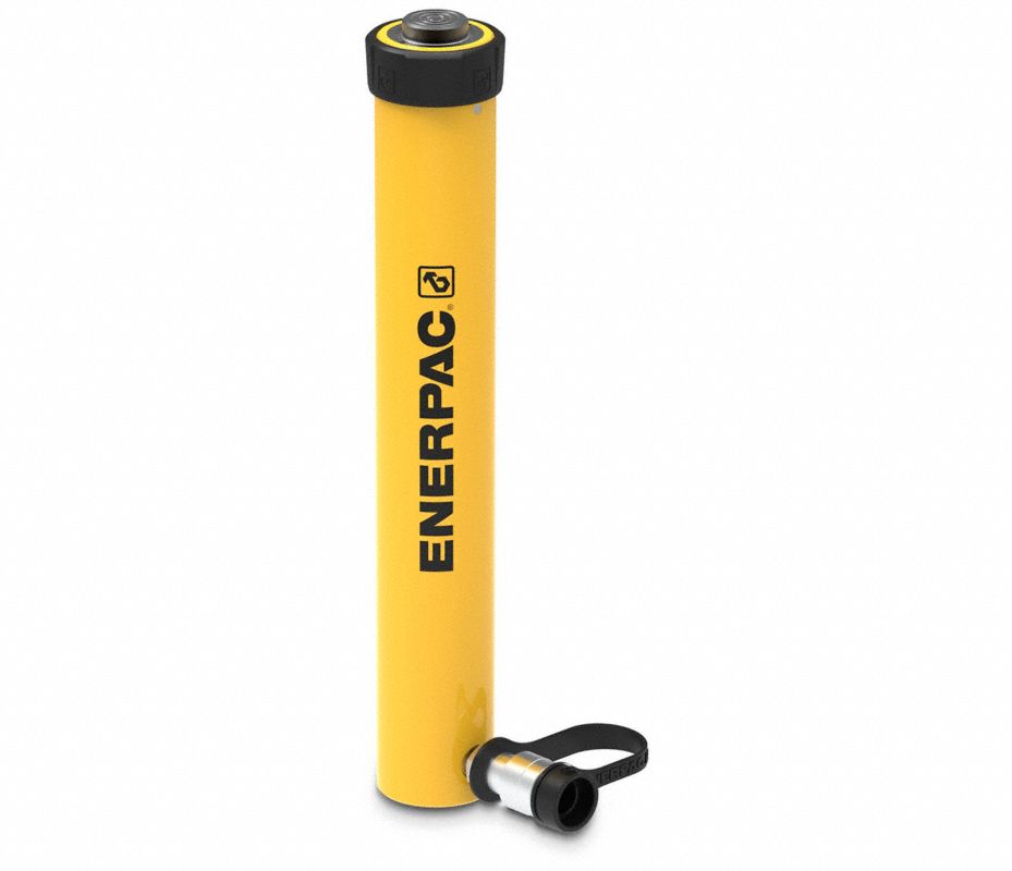 ENERPAC Cilindro Hidráulico, Acción Sencilla, Longitud del ...