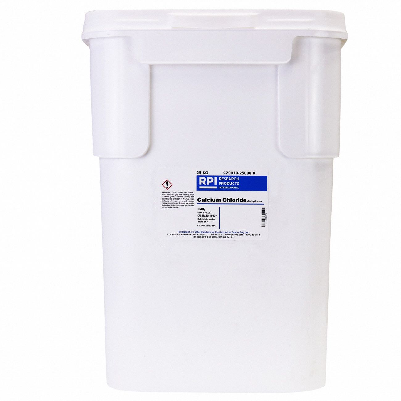 Calcium Chloride Anhydrous, 25kg