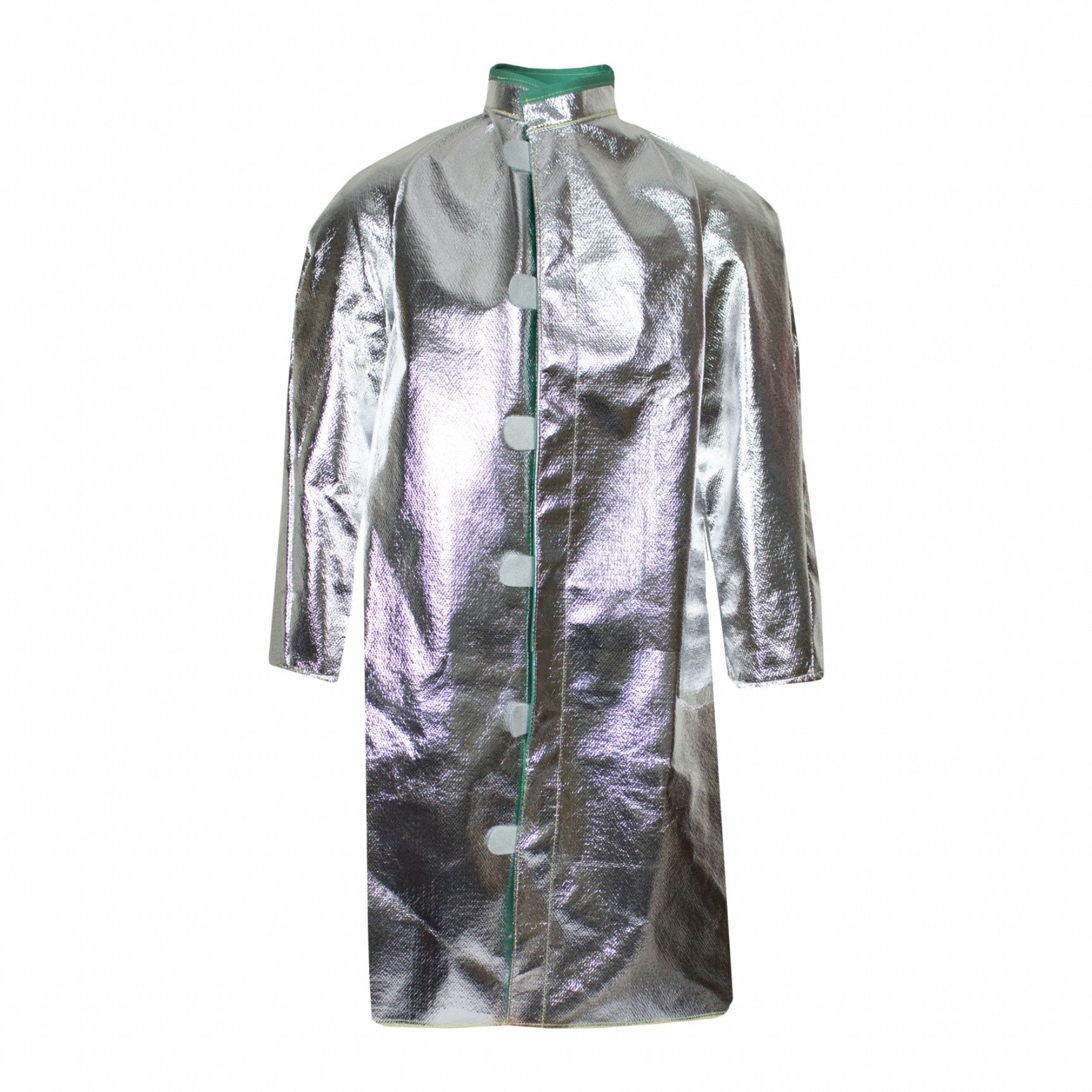 NATIONAL SAFETY APPAREL, XL, Carbon Kevlar®, Aluminized Coat