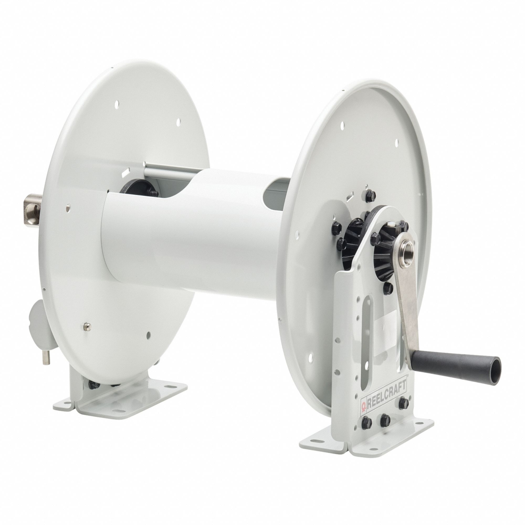 Hand Crank Hose Reel Gray 22 lb
