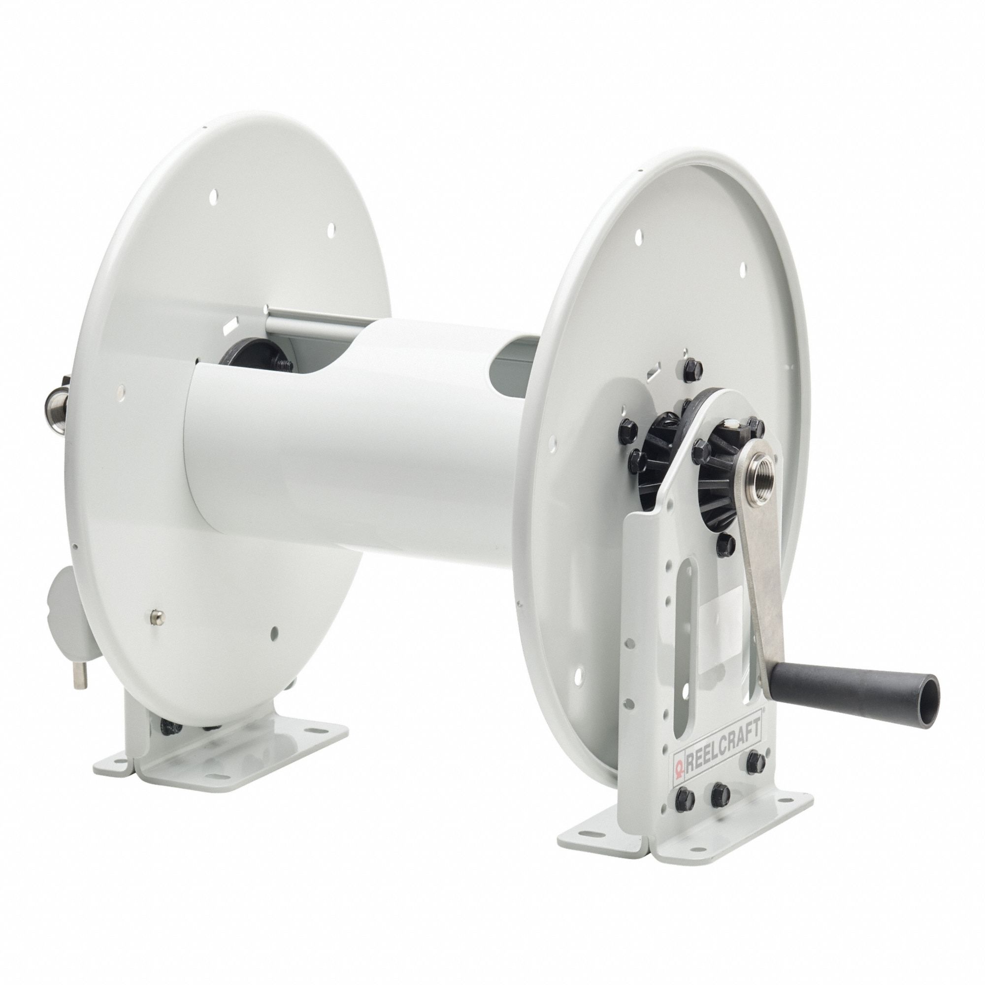 Hand Crank Hose Reel Gray 22 lb