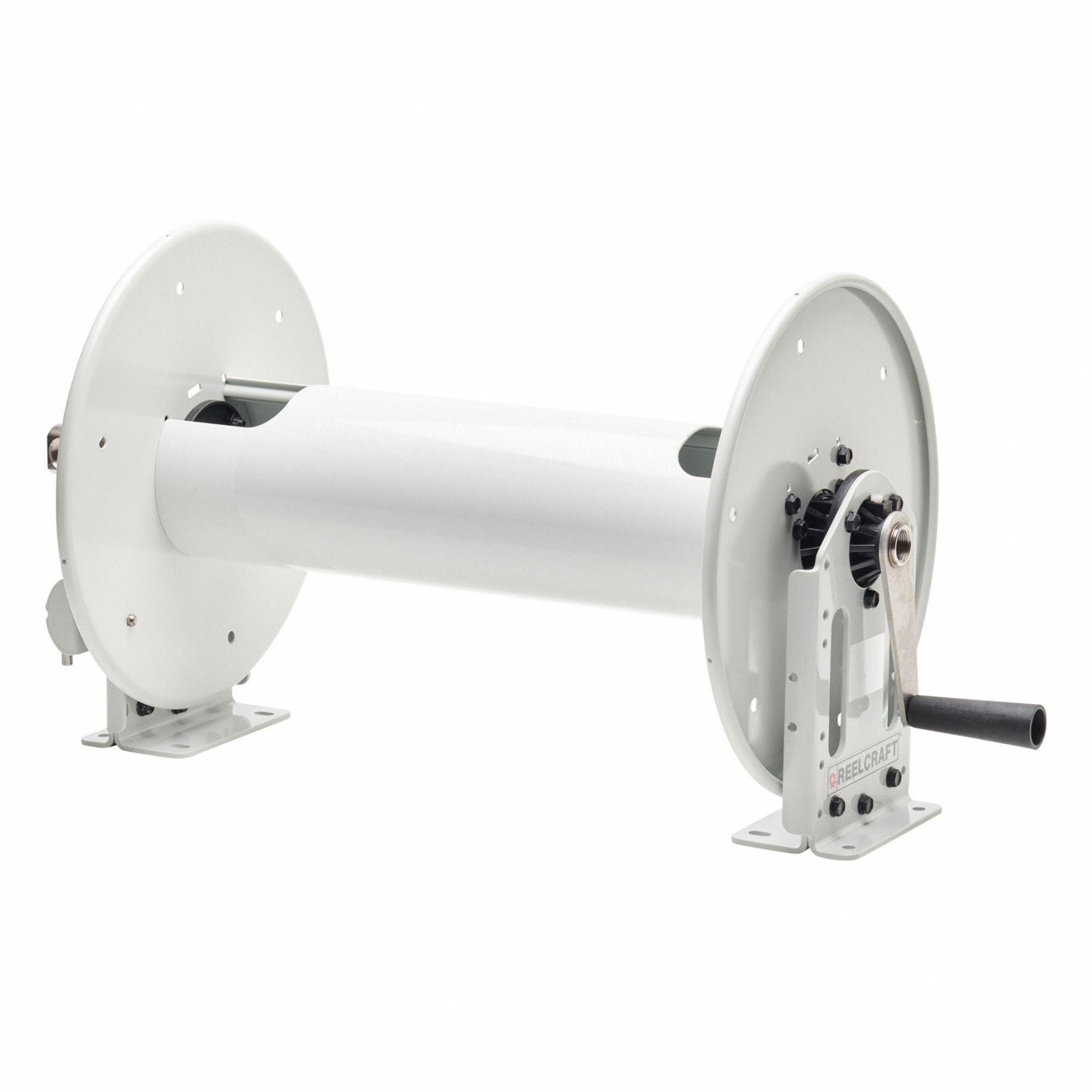 Hand Crank Hose Reel Gray 25 lb