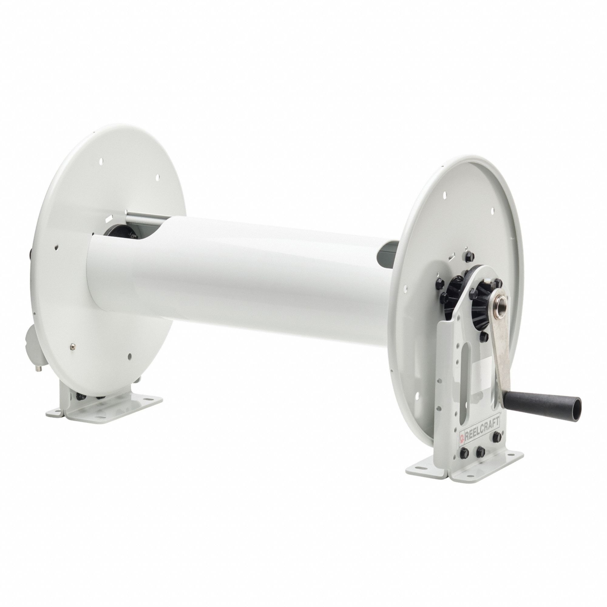 Hand Crank Hose Reel Gray 25 lb