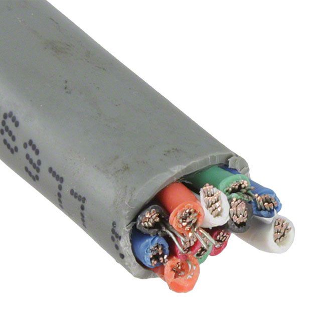 Communication Cable: 1, 000 ft Cable Lg, 30 Strands, 18 AWG, Audio Systems/Control Systems, PVC