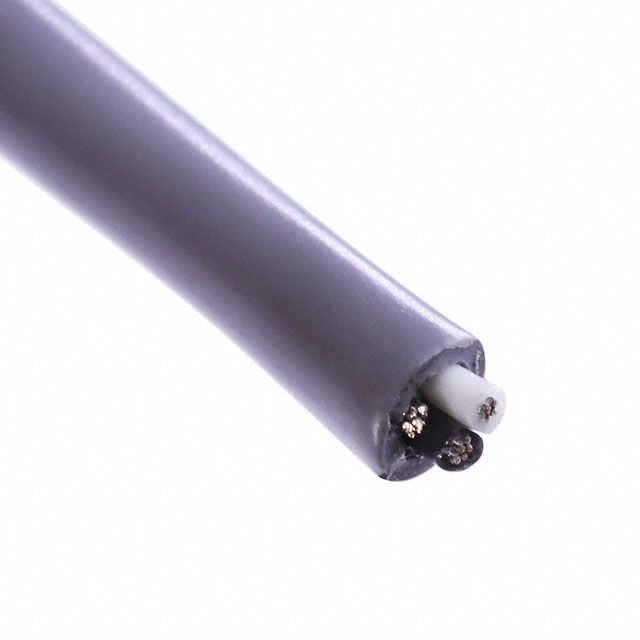 Communication Cable: 1, 000 ft Cable Lg, 7 Strands, 22 AWG, Commercial, Comm Cable, Plastic