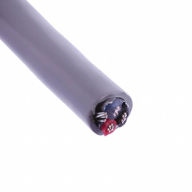 Communication Cable: 1, 000 ft Cable Lg, 30 Strands, 22 AWG, Commercial, Comm Cable, Plastic