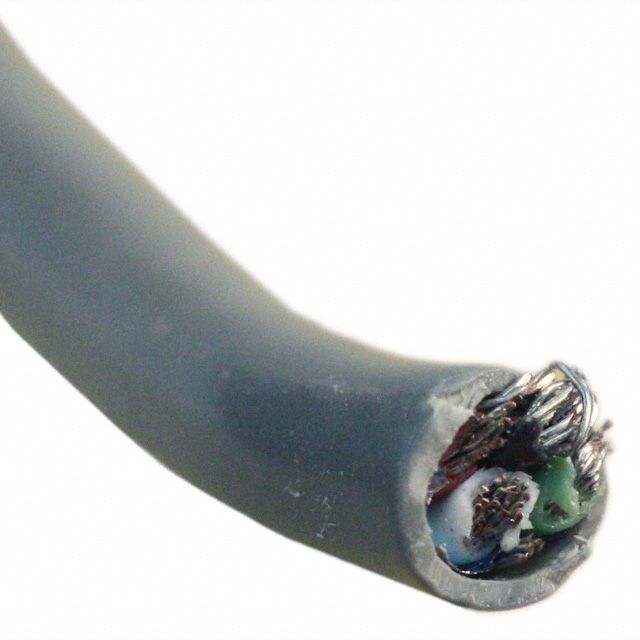 Communication Cable: 100 ft Cable Lg, 19 Strands, 18 AWG, Audio Systems/Broadcast Systems, PVC