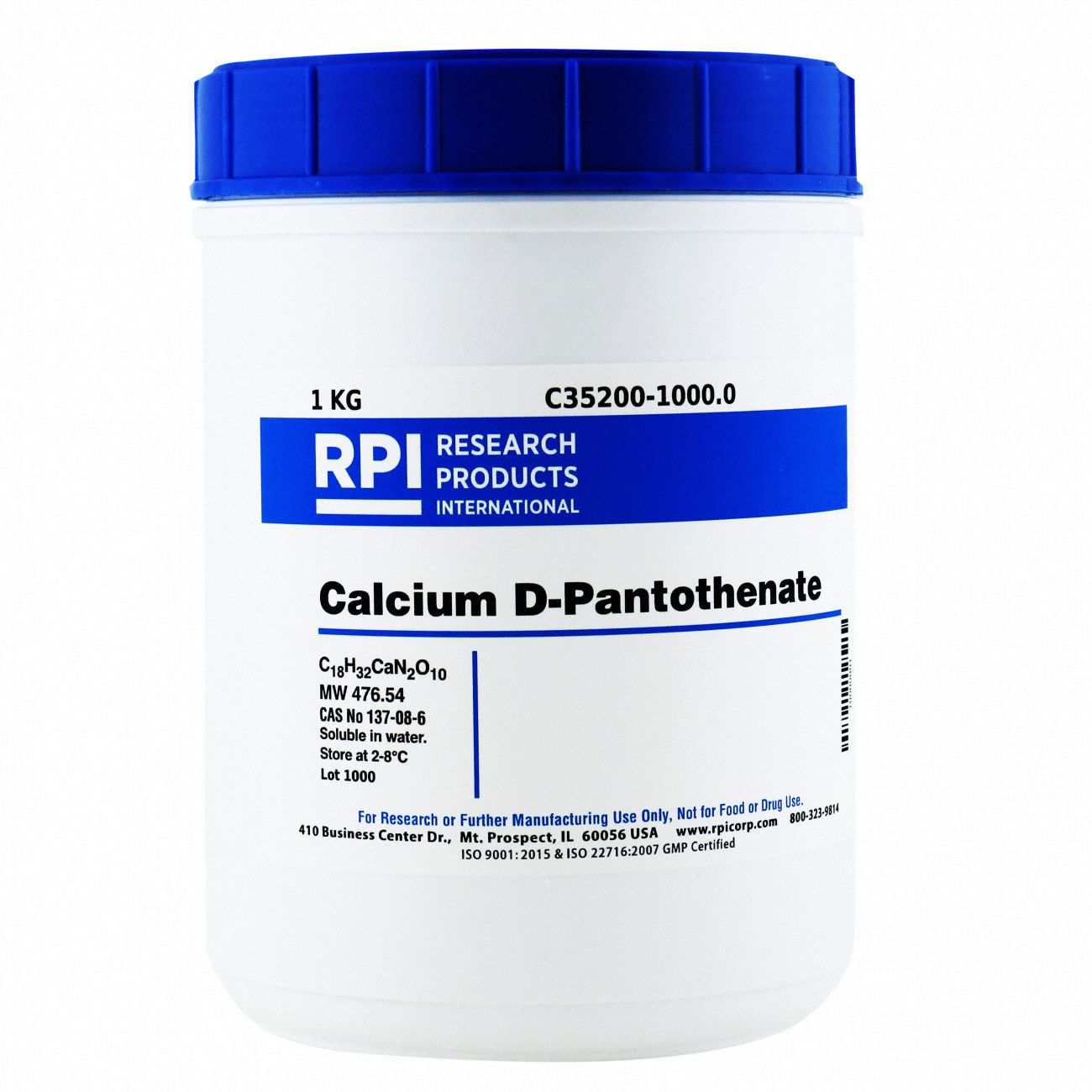 Calcium D-Pantothenate, 1Kg