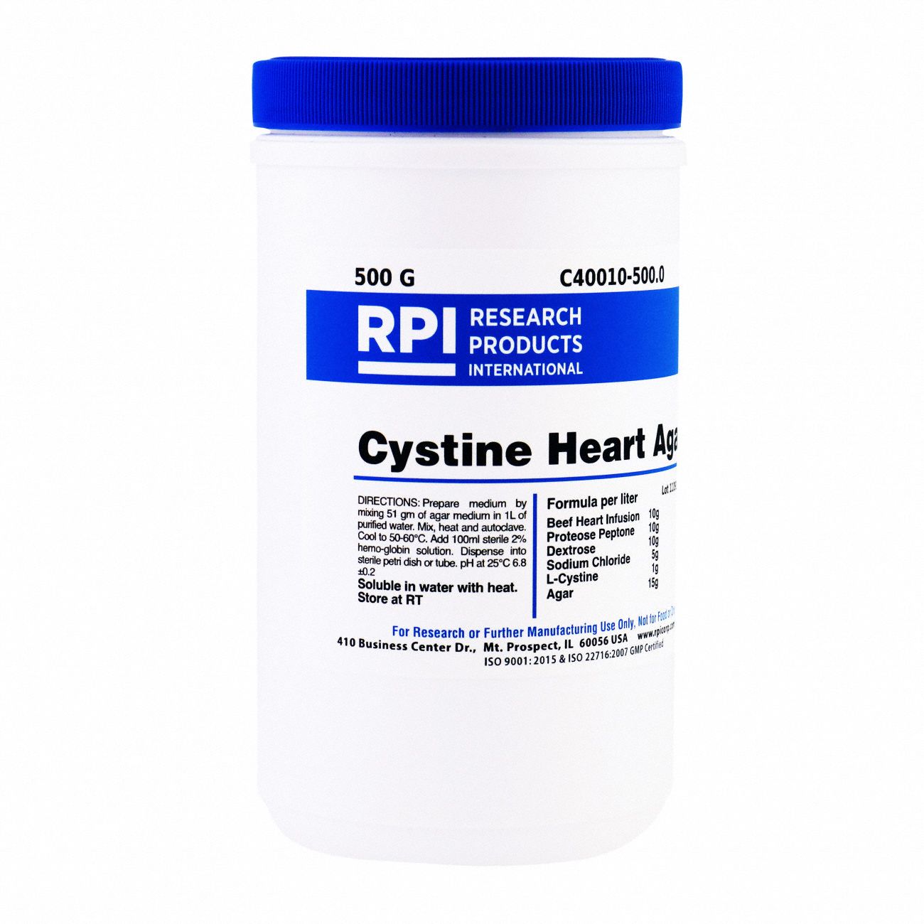Cystine Heart Agar, 500g