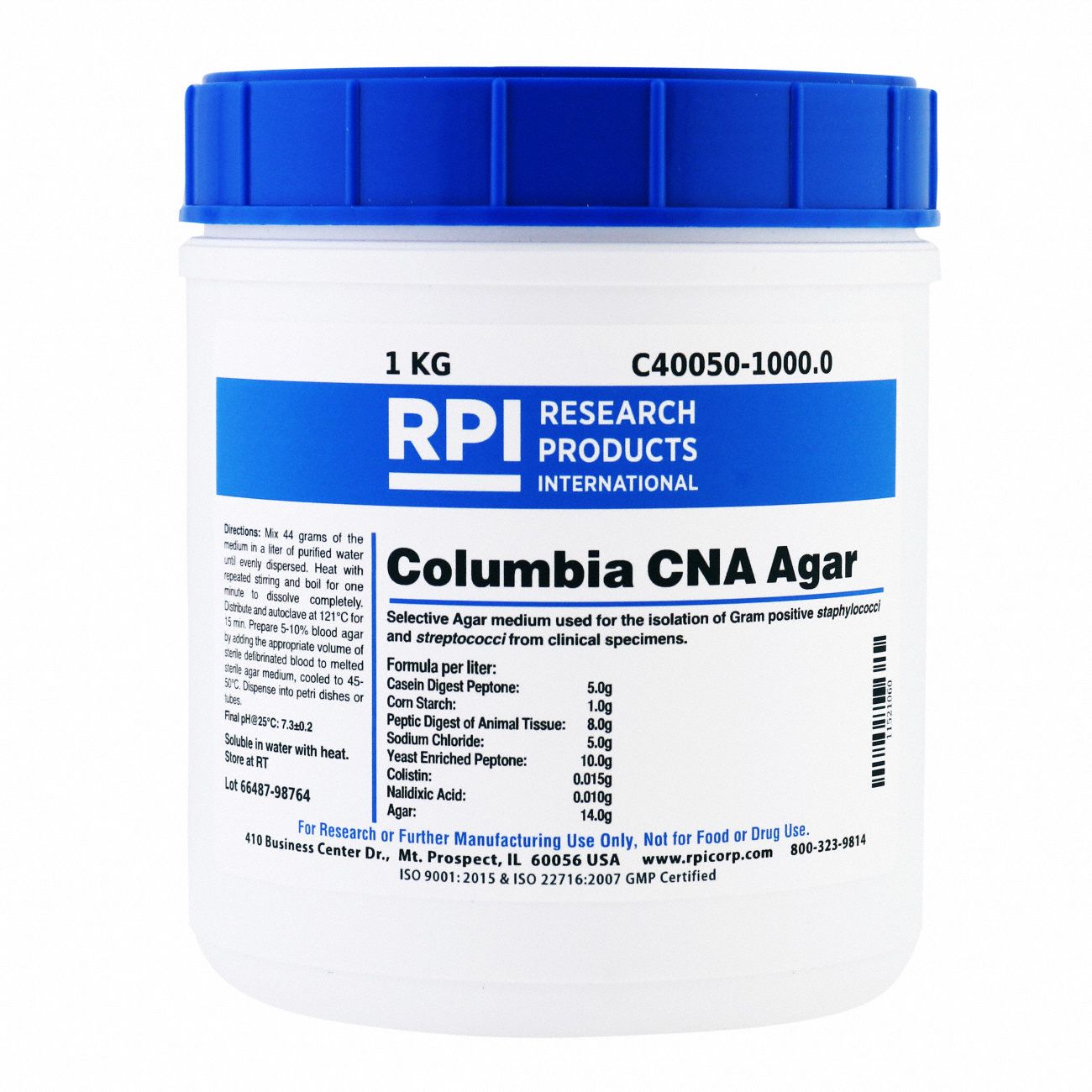 Columbia CNA Agar, 1kg