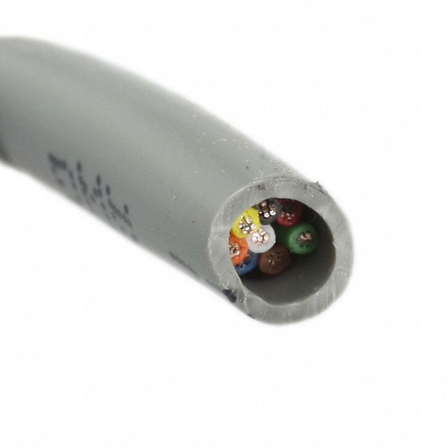 Communication Cable: 1, 000 ft Cable Lg, 7 Strands, 22 AWG, Commercial, Comm Cable, S-R PVC
