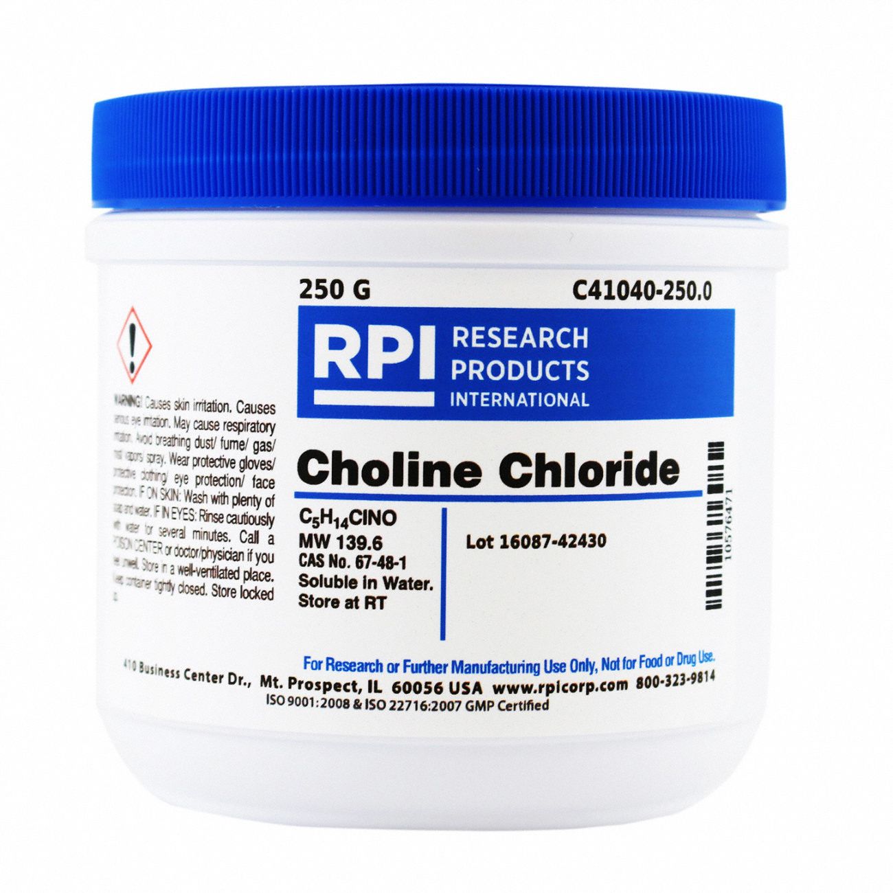 Choline Chloride, 250g