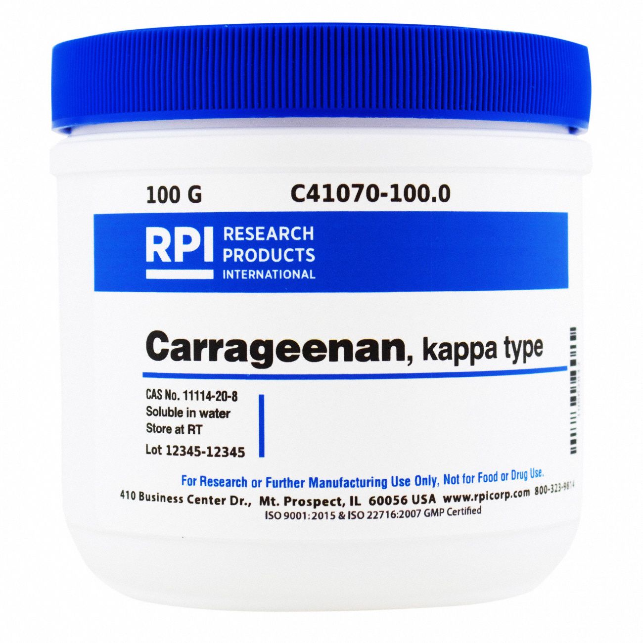 Carrageenan, Kappa Type, 100g