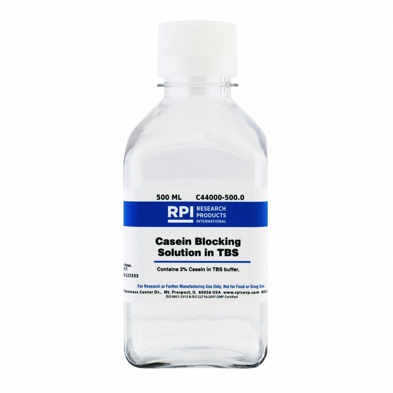 RPI, 500 mL Container Size, Liquid, Casein Blocking Solution in TBS