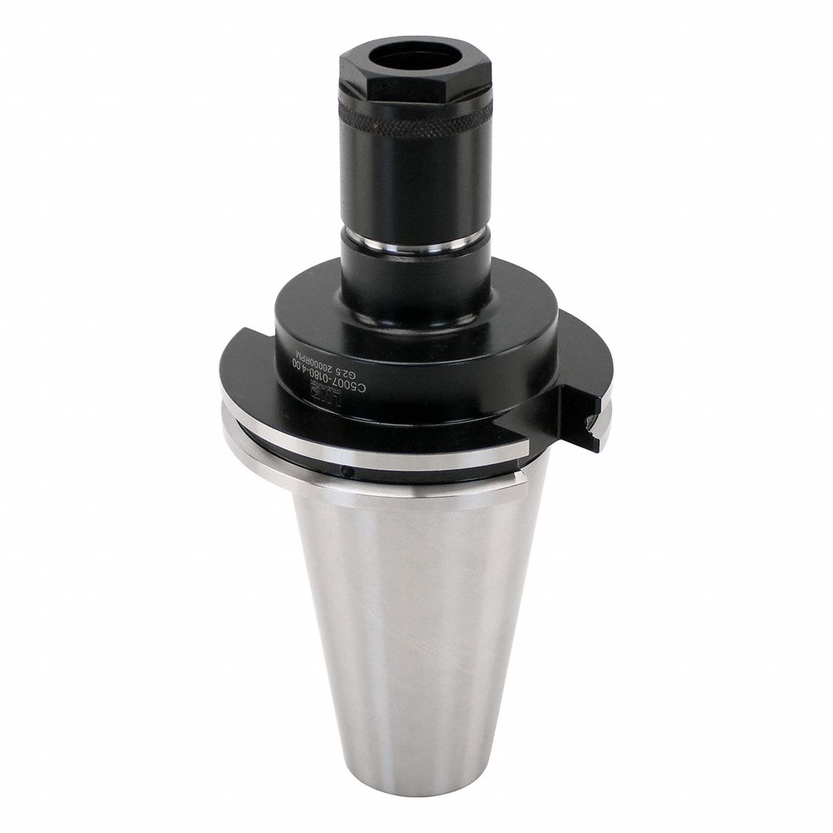 Collet Chuck: CAT50 Taper, DA180, 4 in Projection